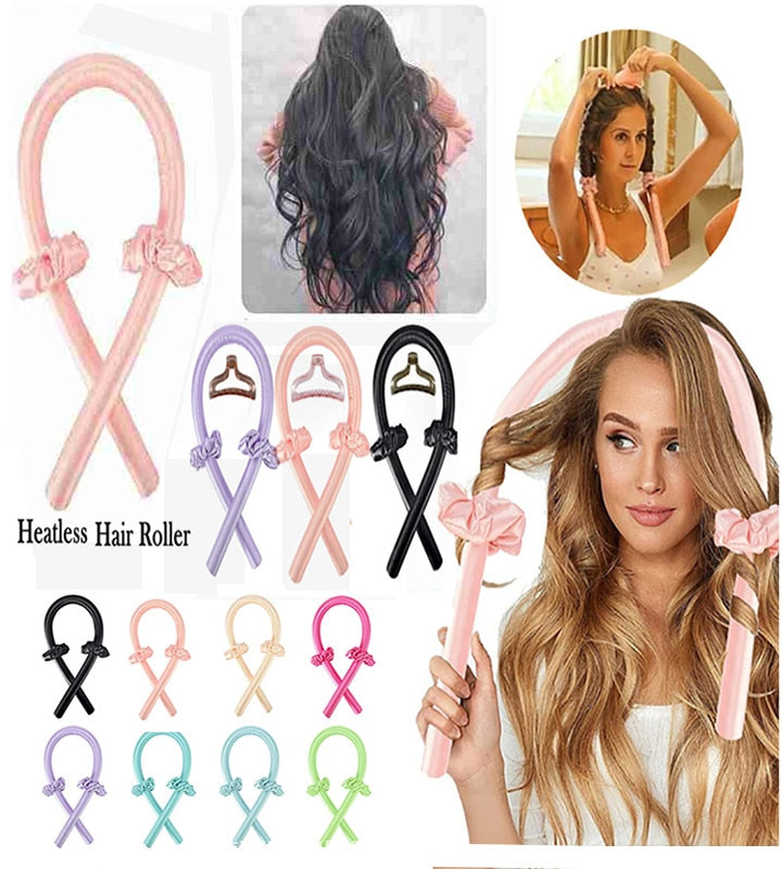 Overnight Heatless Curls Headband