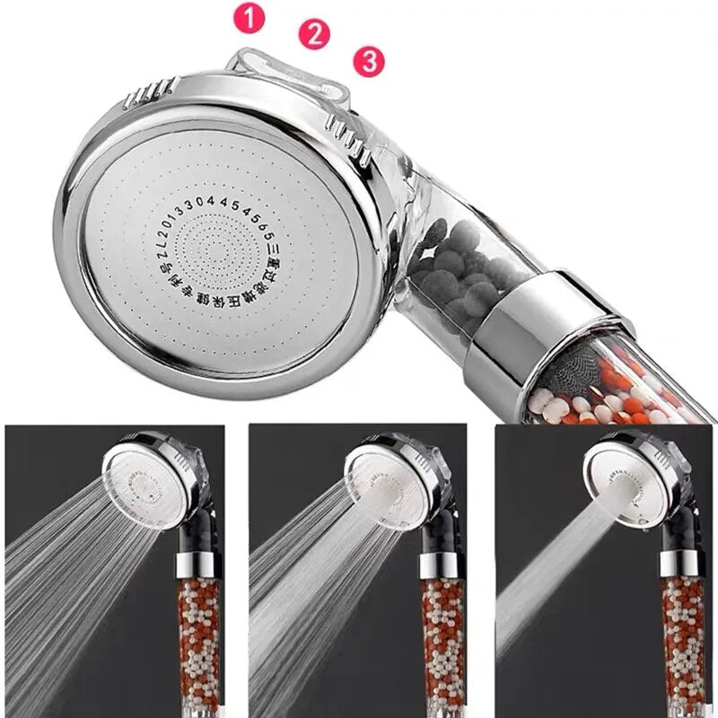 Filtering Handheld Showerhead